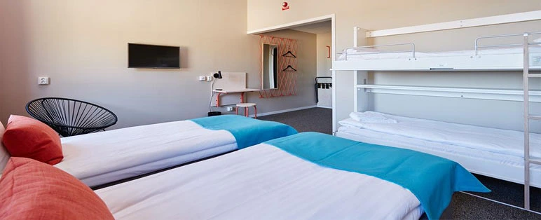Hundvänligt hotellrum med välkomstpresent på Kviberg Park